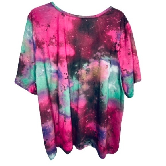 Galaxy ink blot top - Picture 2 of 5